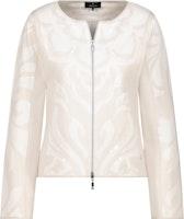 Monari Vest met jacquardpatroon