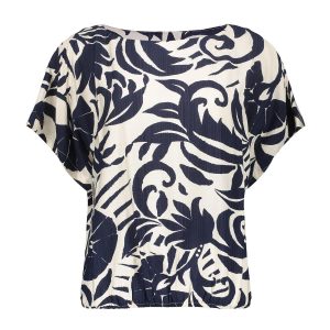 Geisha Top flower bi-color