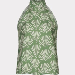Esqualo Top Tropical print