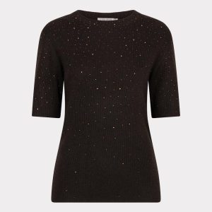 Esqualo Sweater s/slve studs