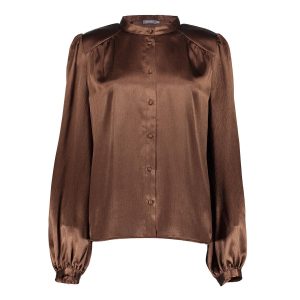 Geisha Blouse satin buttons