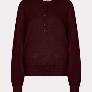 Esqualo Sweater raglan polo neck