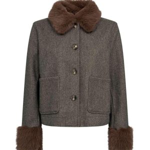 Freequent Heavy jersey fake fur