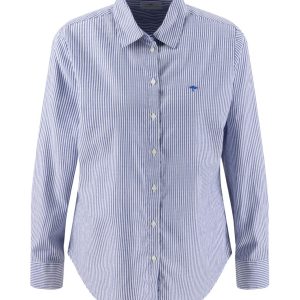 FYNCH HATTON Oxford blouse streep