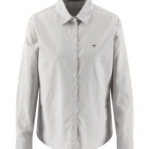 FYNCH HATTON Oxford blouse streep