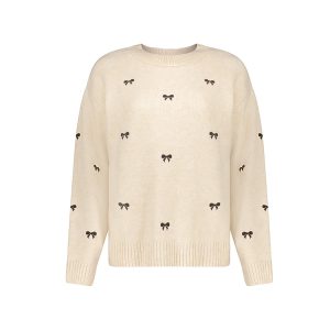 Geisha Pullover embro bowtie