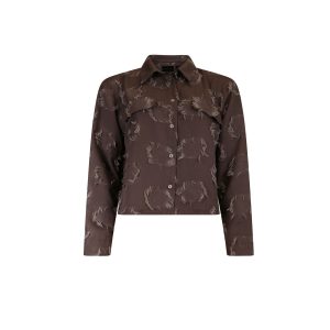 Poools Blouse jacquard flower