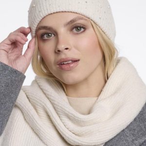 Rino & Pelle Beanie with pearls and strass