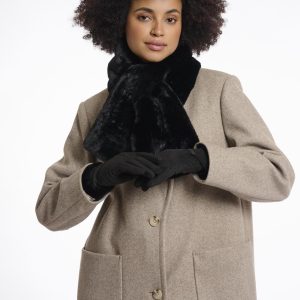 Rino & Pelle Gloves with faux fur