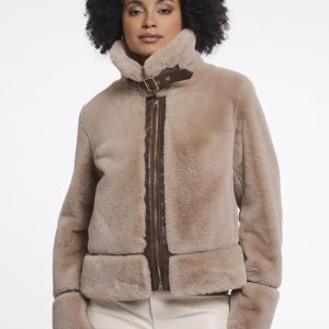 Rino & Pelle Short faux fur jacket