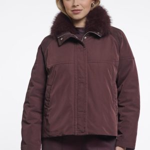 Rino & Pelle Wide fit short jacket with det