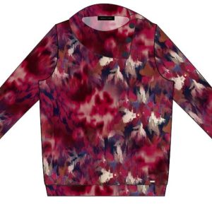 Roberto Sarto Pullover split rollcollar