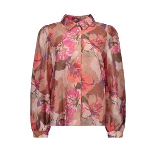 Geisha Blouse with flowers