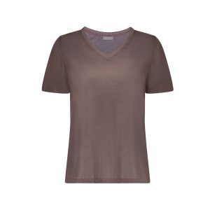 Geisha Top jersey V-neck with foil