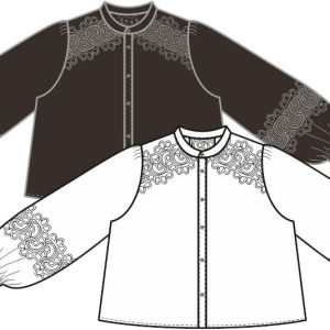 Poools Blouse insert lace