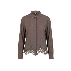 Poools Blouse lace border