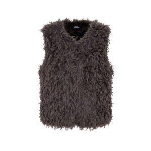 Poools Waistcoat hairy fur
