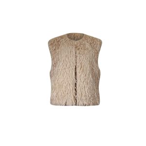 Poools Waistcoat hairy fur