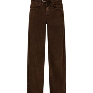 Red Button BELT WASHED TWILL