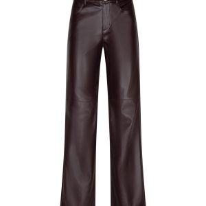 Red Button FAUX LEATHER L33