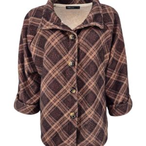 FOS Dubbele ruit blouse