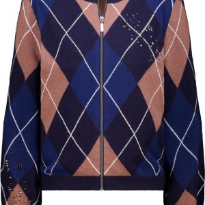 Monari Vest ruitpatroon
